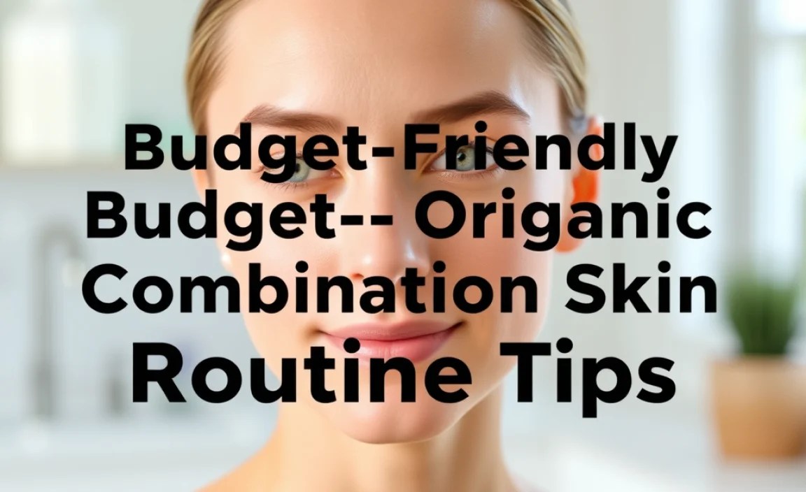 “Budget-Friendly Organic Combination Skin Routine Tips”
