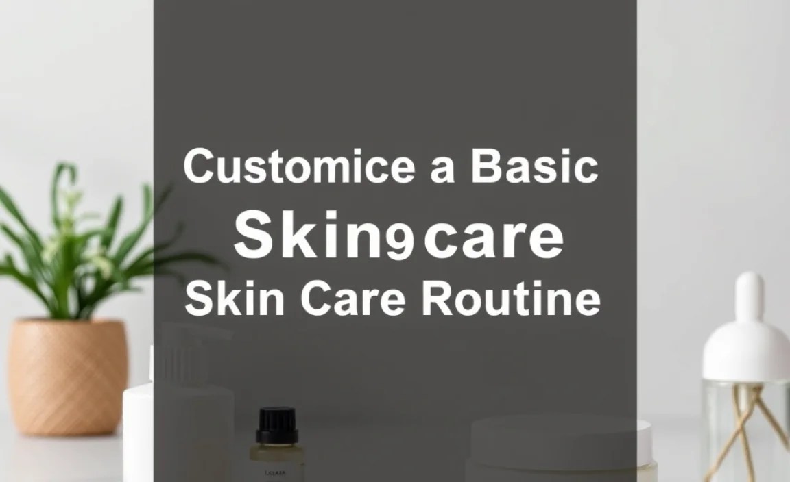 Building a Basic Skin Care Routine