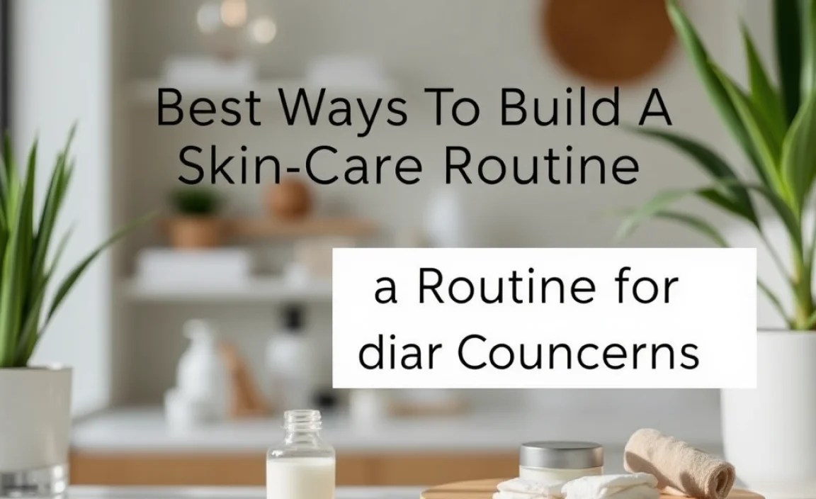 Building a Routine for Specific Concerns