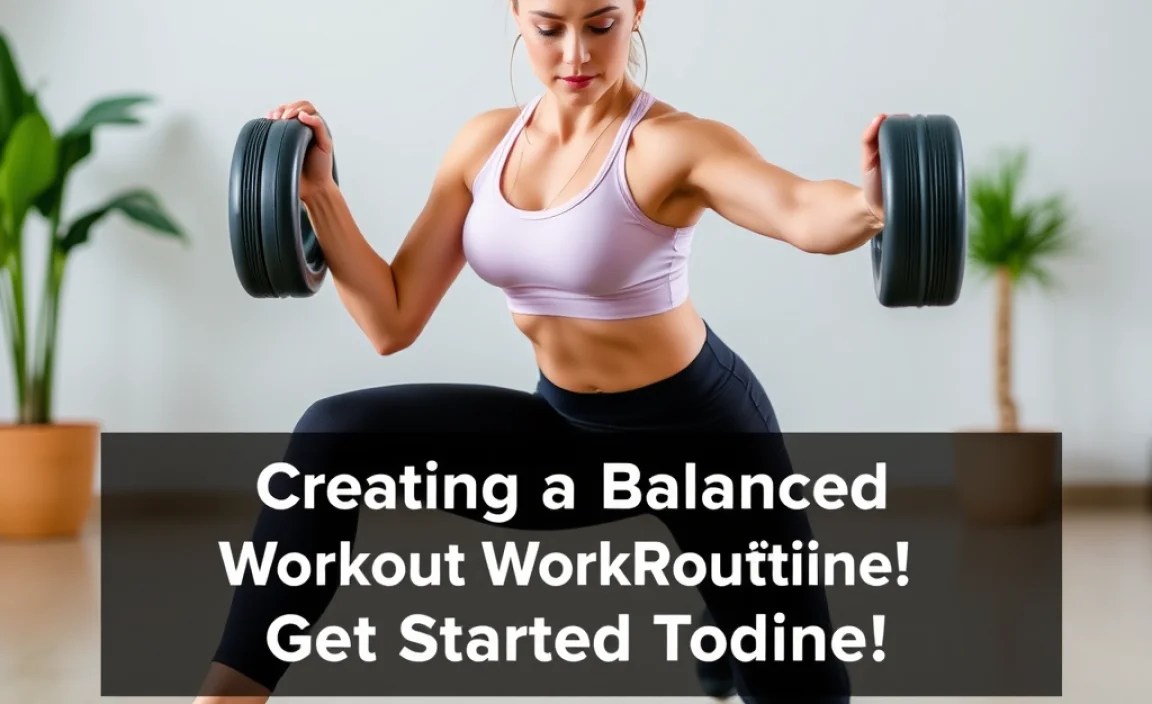 Creating a Balanced Workout Routine