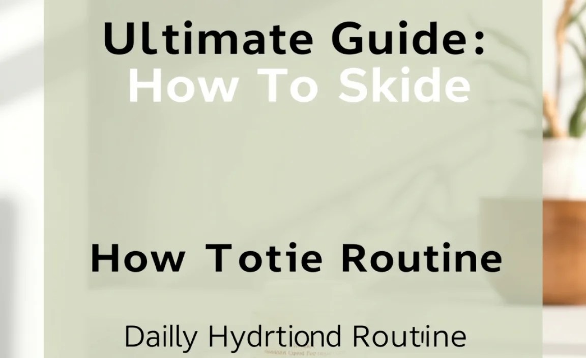 Daily Hydration Routine