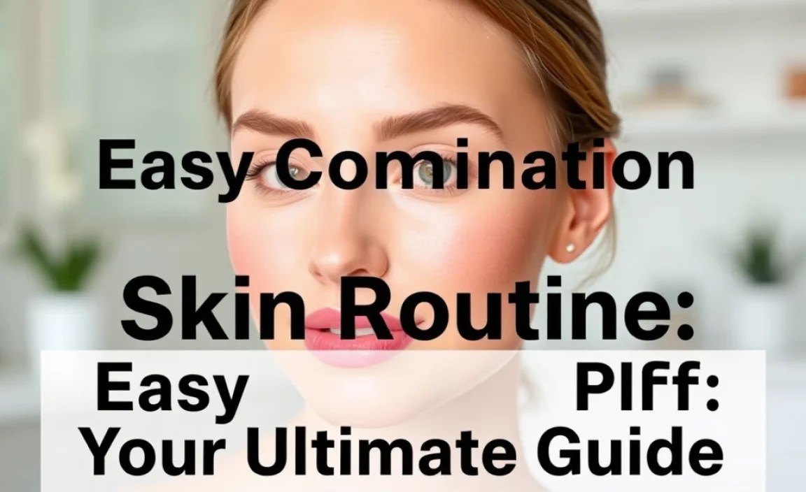 Easy Combination Skin Routine Pdf: Your Ultimate Guide
