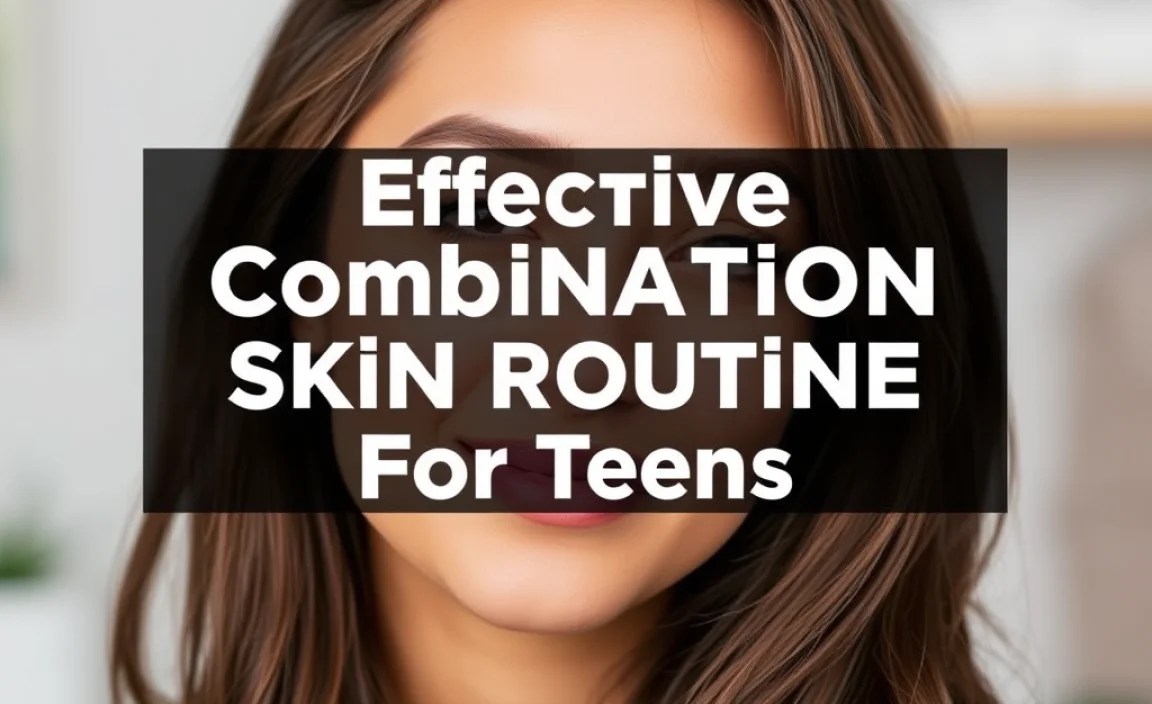 Effective Combination Skin Routine For Teens: Top Tips!