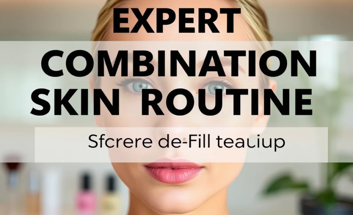 Expert Combination Skin Routine Before Makeup Essentials