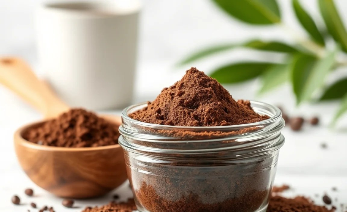 How to Make a Basic Coffee Ground Scrub