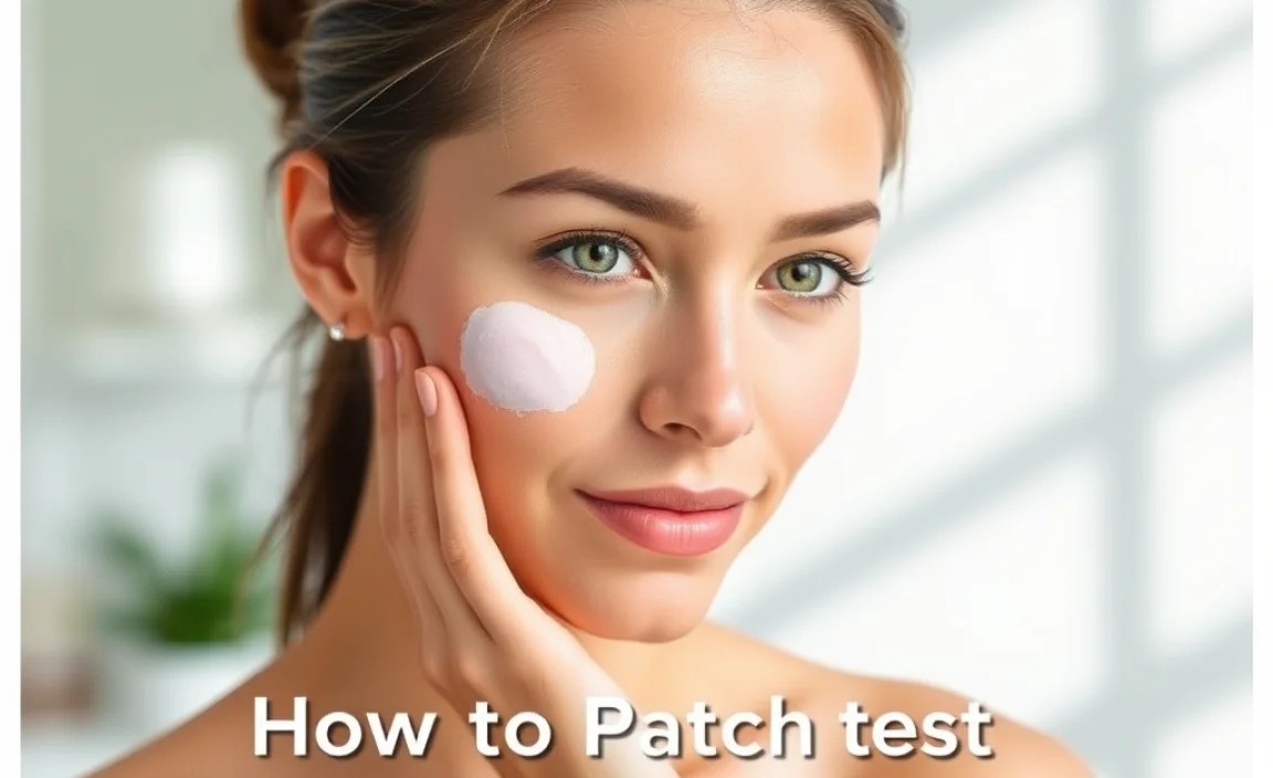 How to Perform a Patch Test