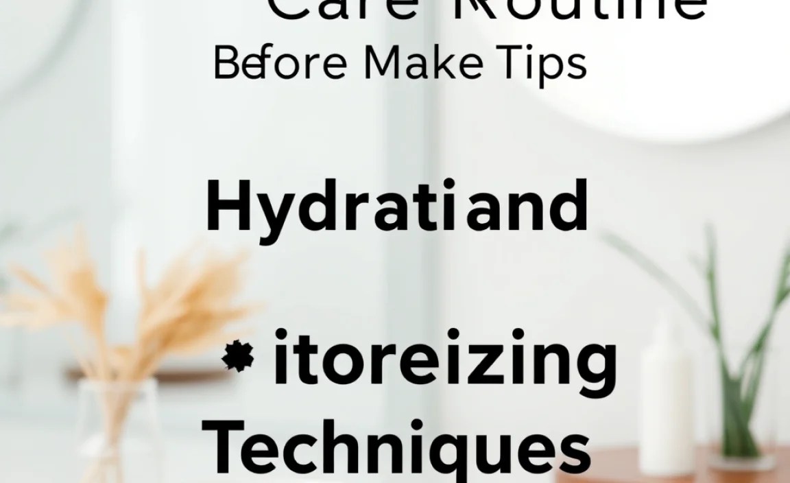 Hydration and Moisturizing Techniques
