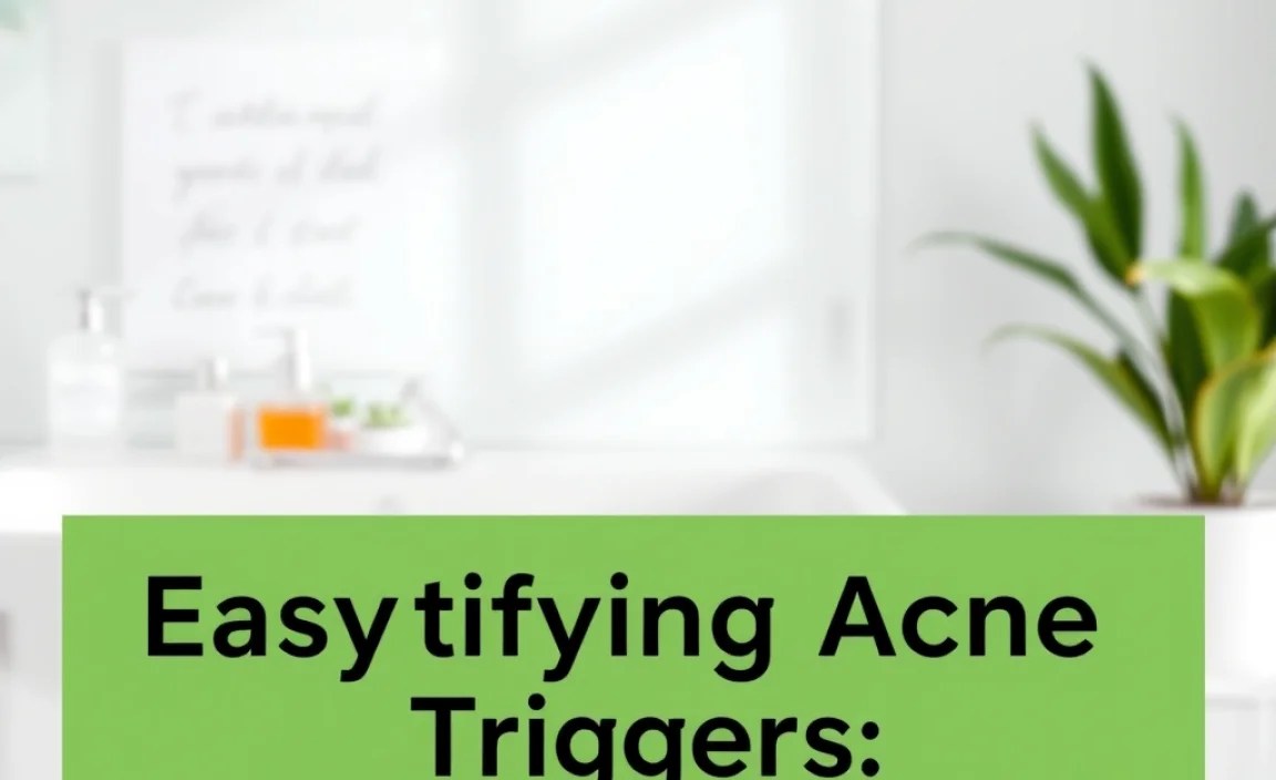Identifying Acne Triggers