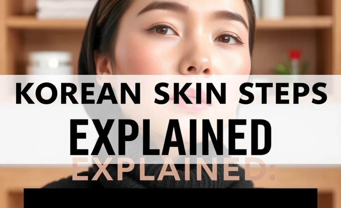Korean Skin Care Steps Explained: Your Ultimate Guide