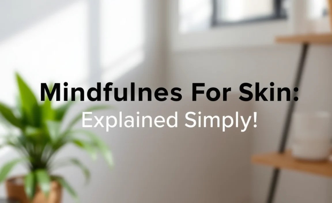 Mindfulness For Skin: Affirmations Explained Simply!