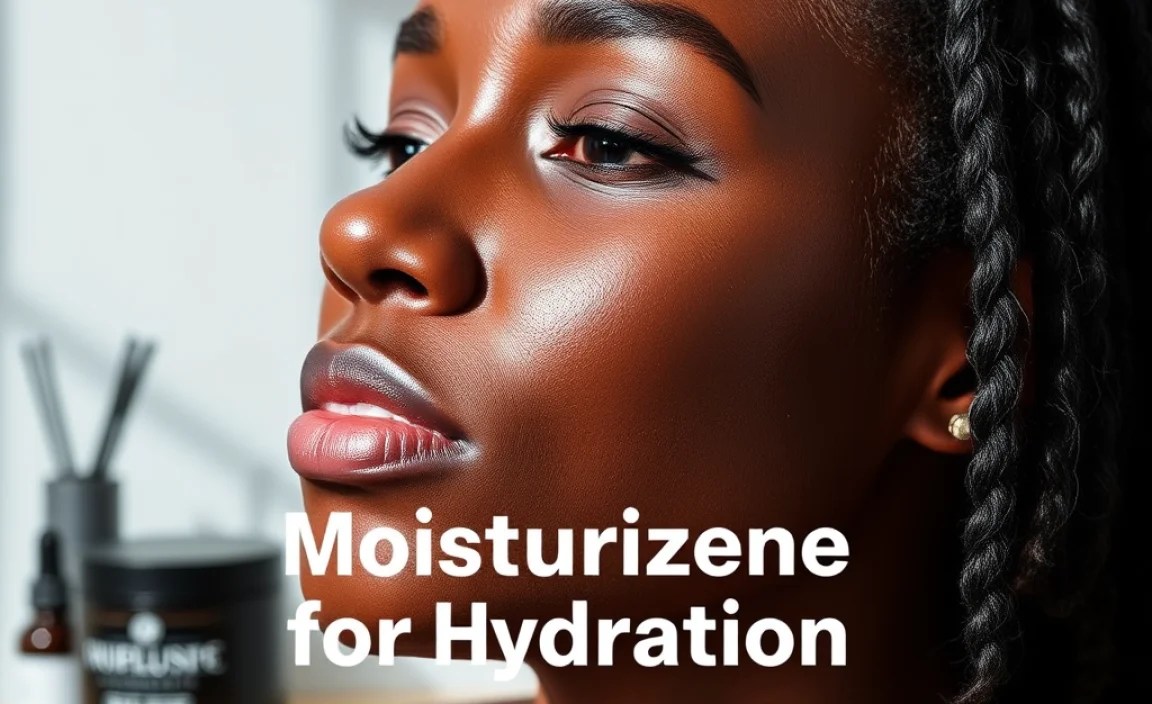 Moisturizing for Hydration