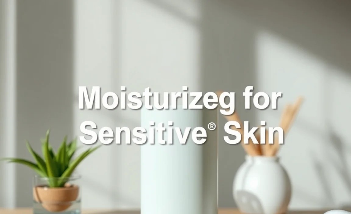 Moisturizing for Sensitive Skin