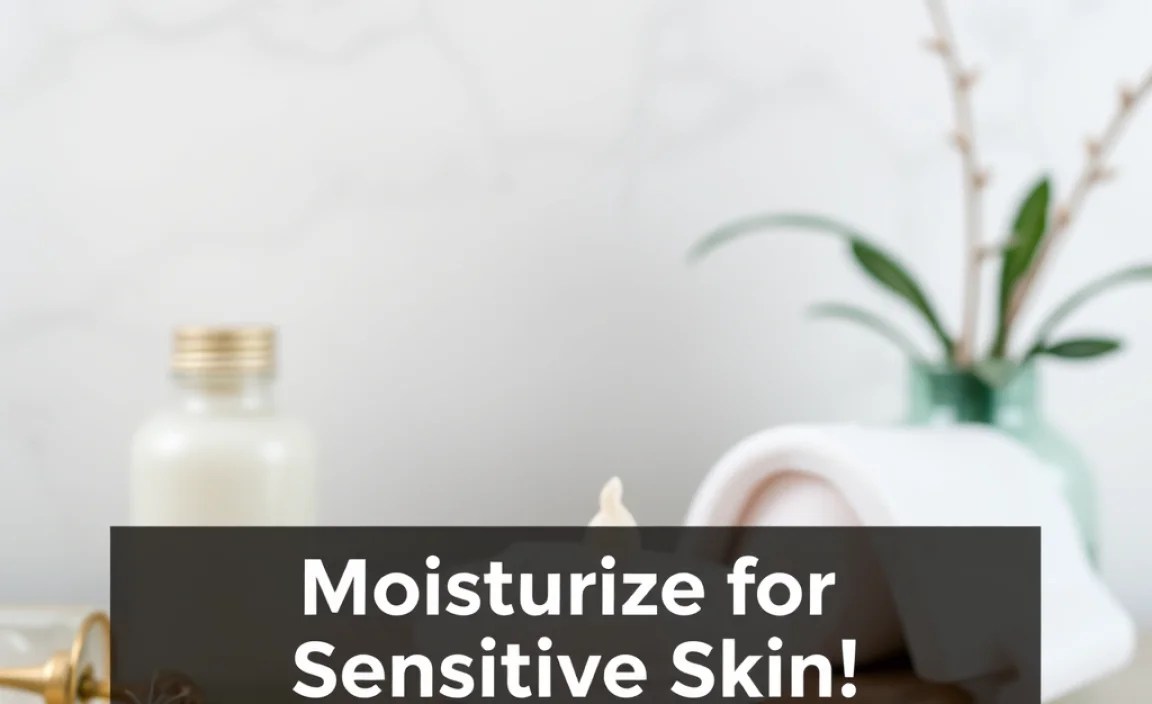 Moisturizing for Sensitive Skin