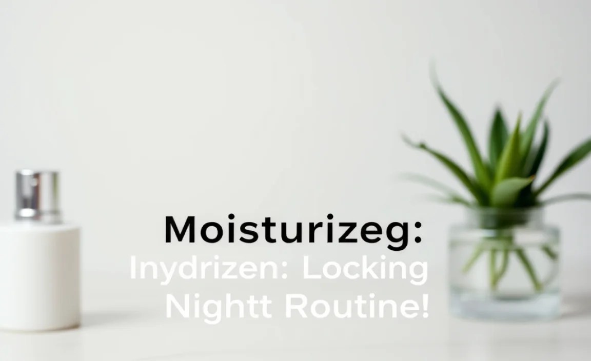 Moisturizing: Locking in Hydration