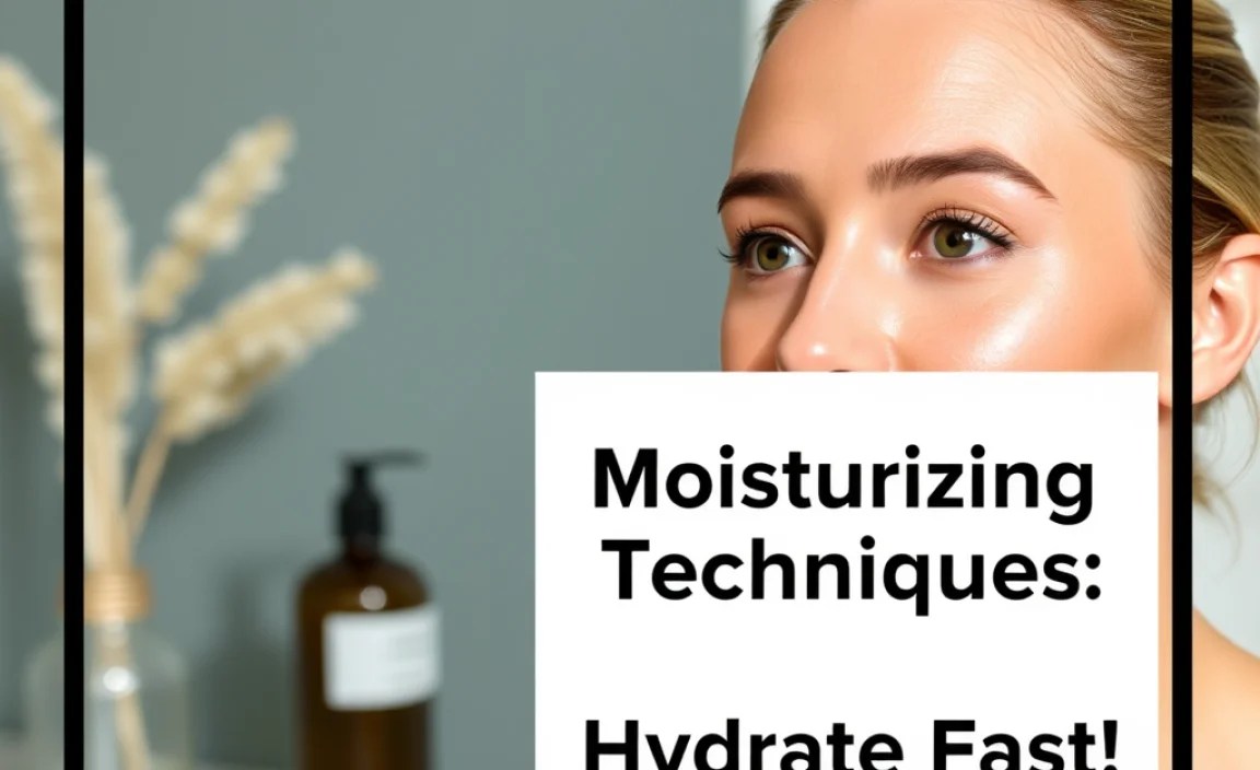Moisturizing Techniques