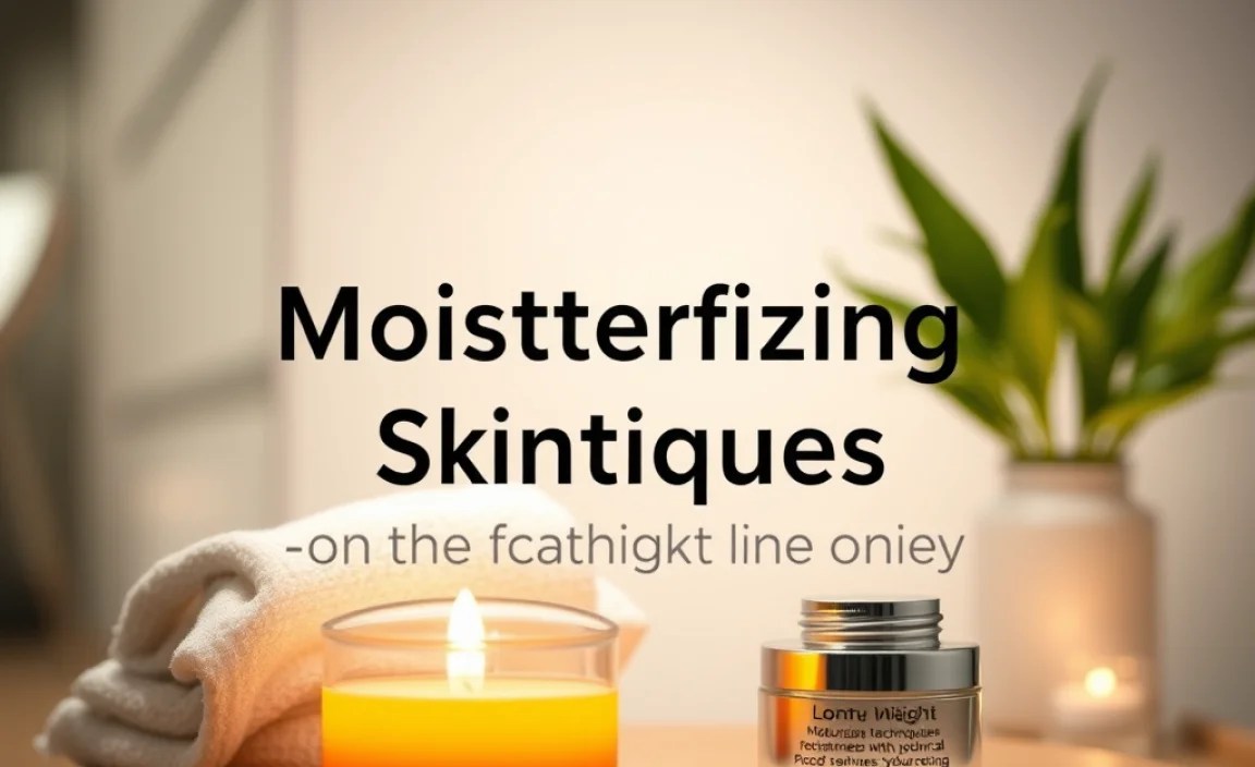 Moisturizing Techniques for Optimal Hydration