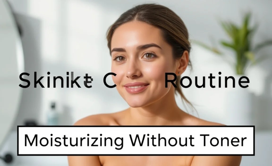 Moisturizing Without Toner