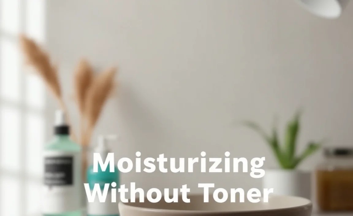 Moisturizing Without Toner