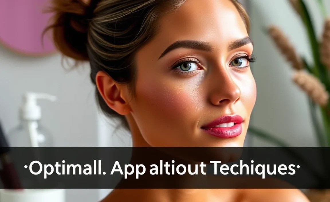 Optimal Application Techniques