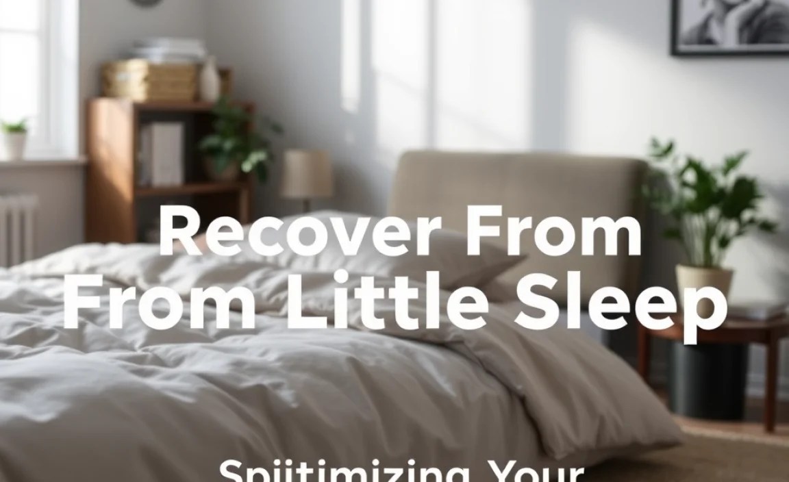 Optimizing Your Environment for Sleep