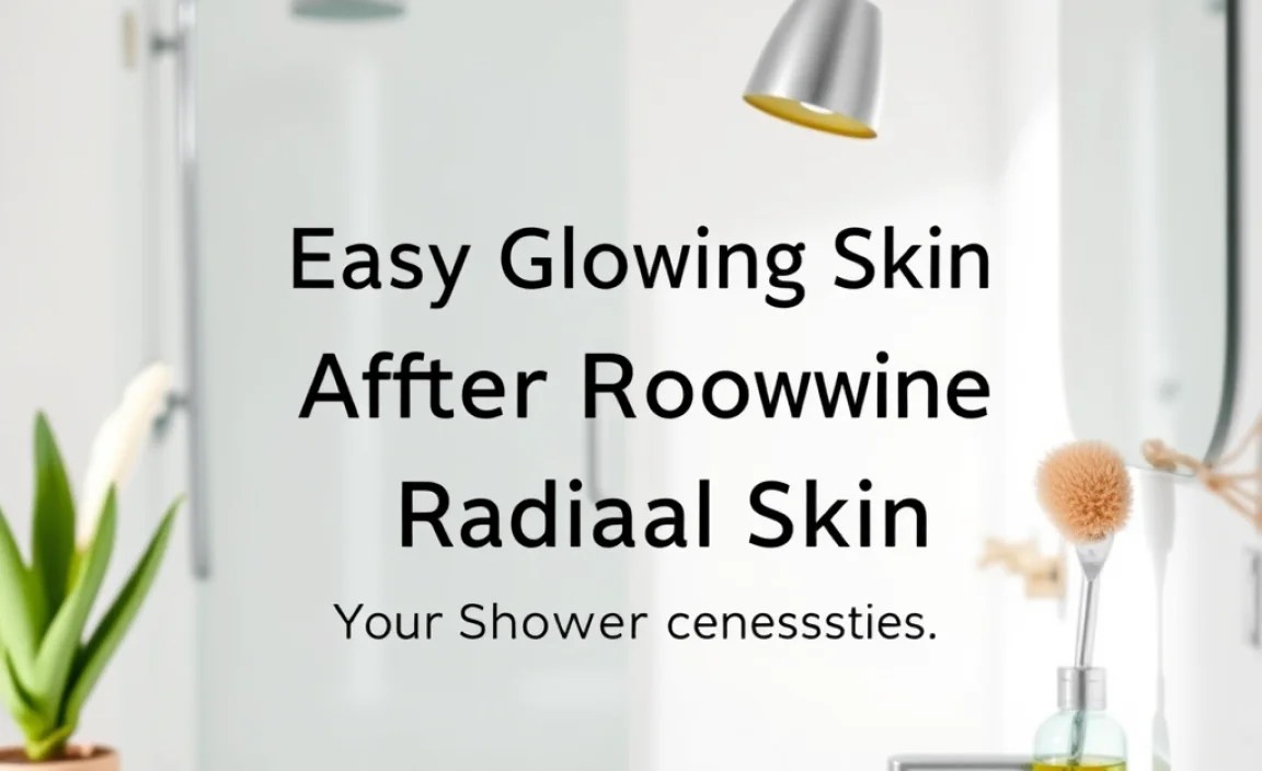 Post-Shower Care Essentials