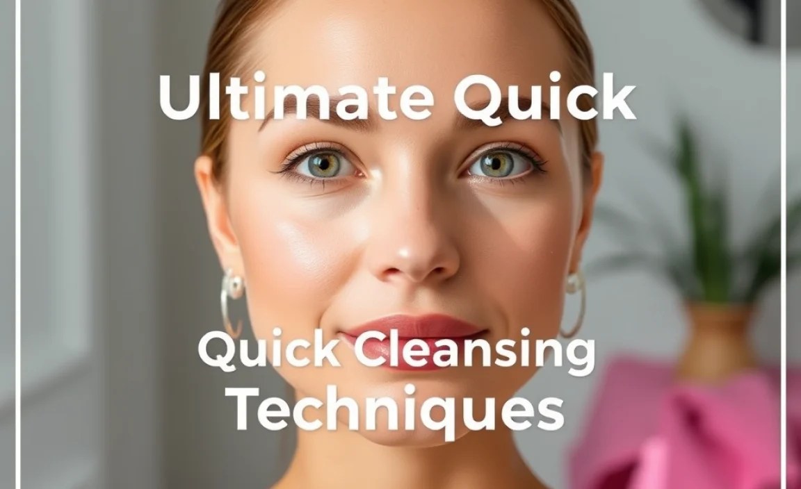 Quick Cleansing Techniques