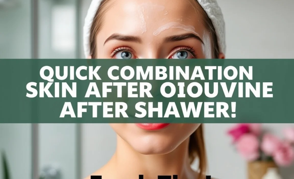 Quick Combination Skin Routine After Shower: Fresh Tips!