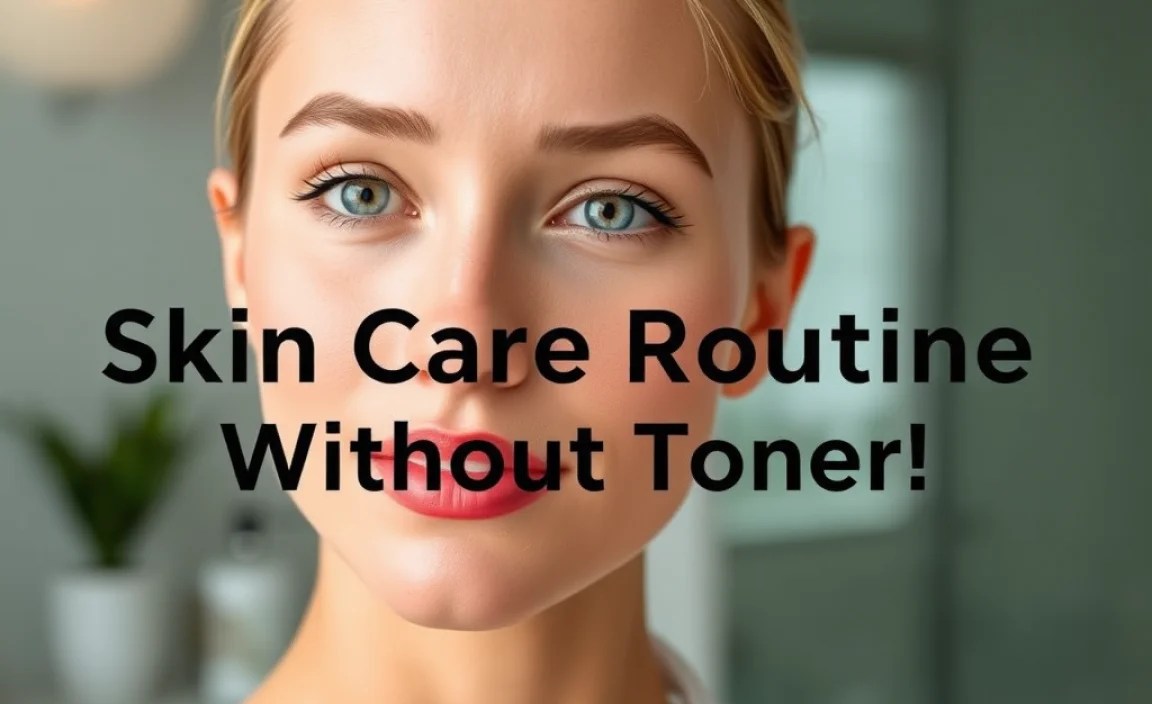 Quick Simple Skin Care Routine Without Toner: Easy Steps!