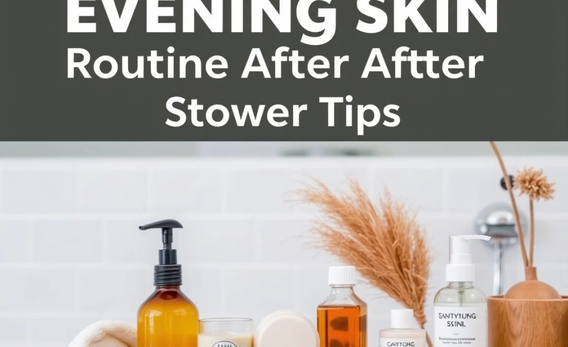 Sample Evening Skin Routine