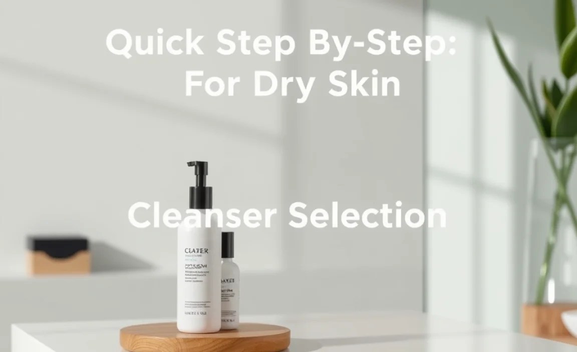 Step 1: Cleanser Selection