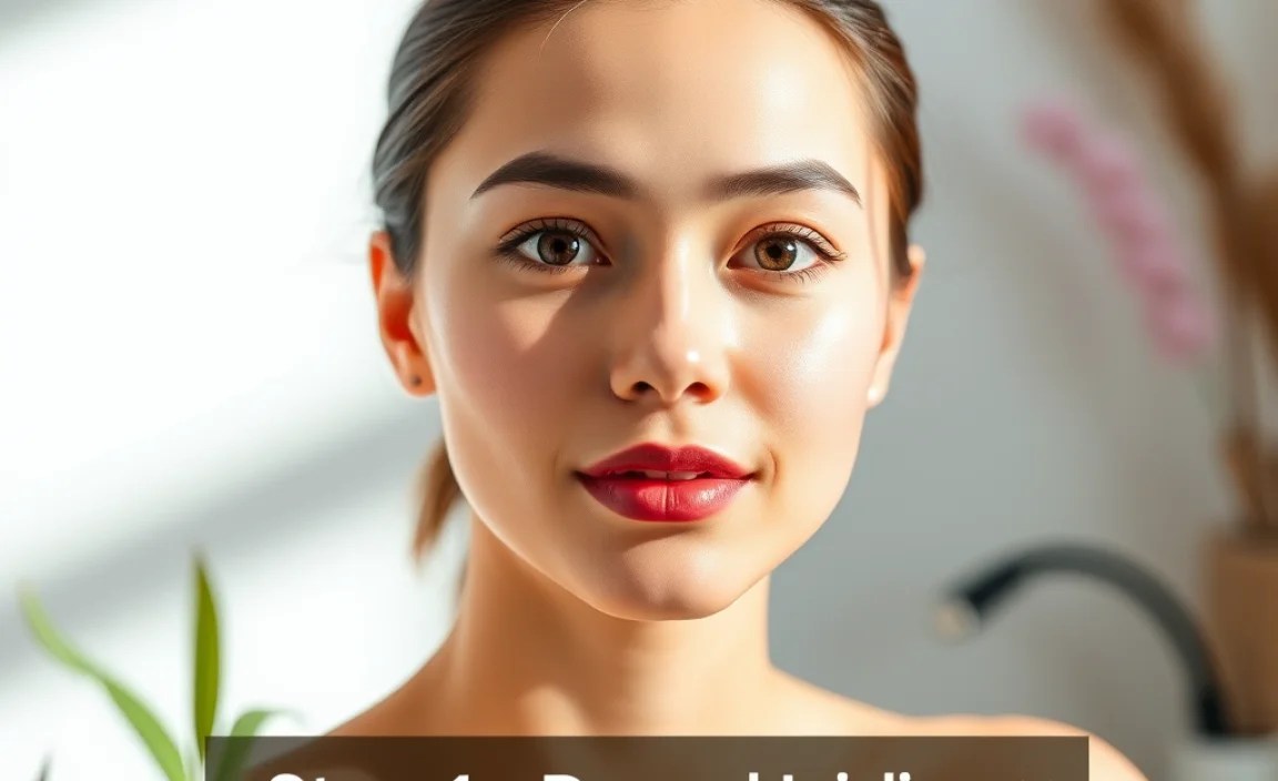 Step 1: Double Cleansing