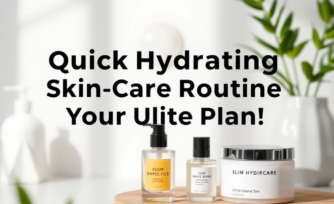 Step-by-Step Quick Hydrating Routine