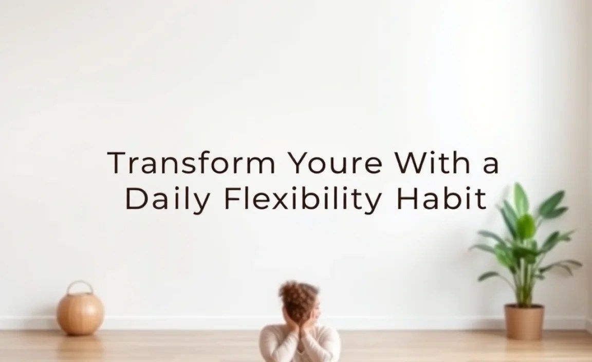 Techniques for Developing a Daily Flexibility Habit