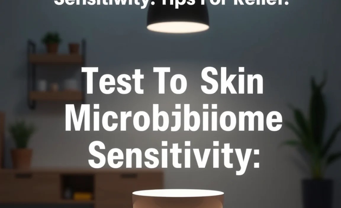 Testing for Skin Microbiome Sensitivity