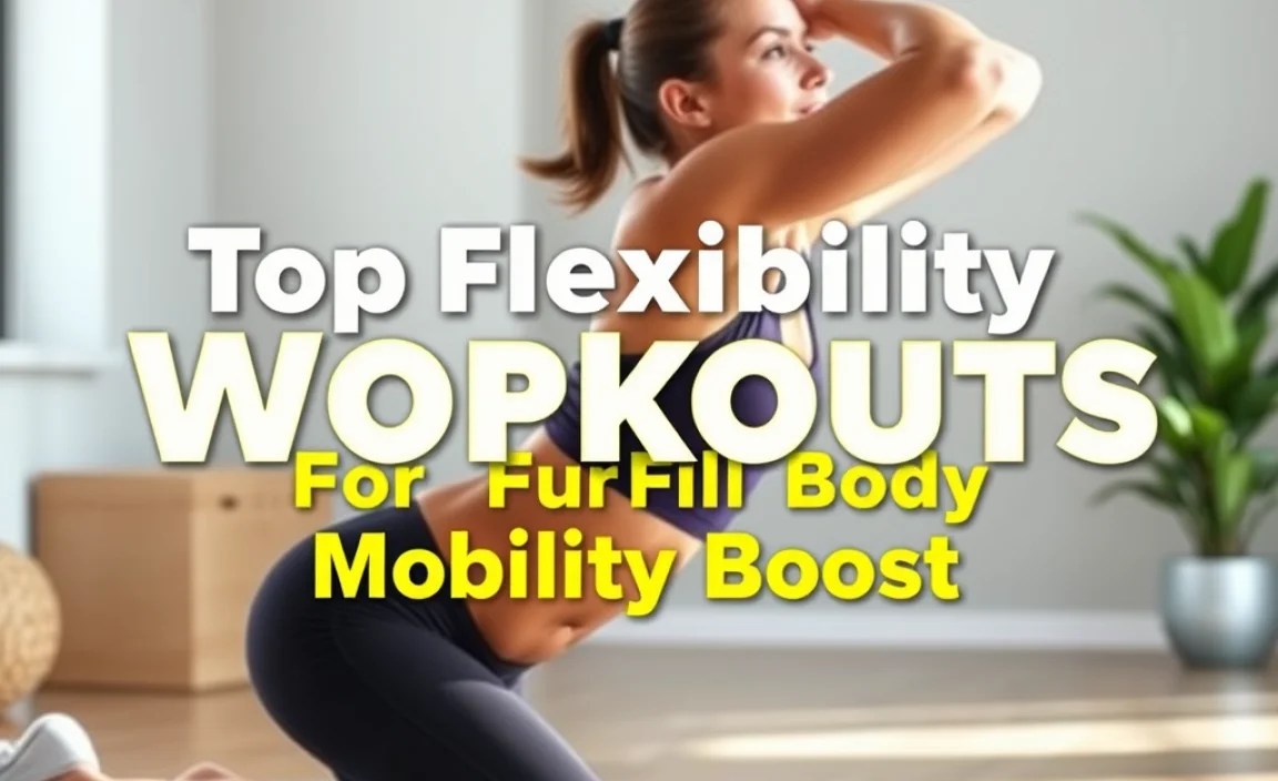 Top Flexibility Workouts For Full Body Mobility Boost