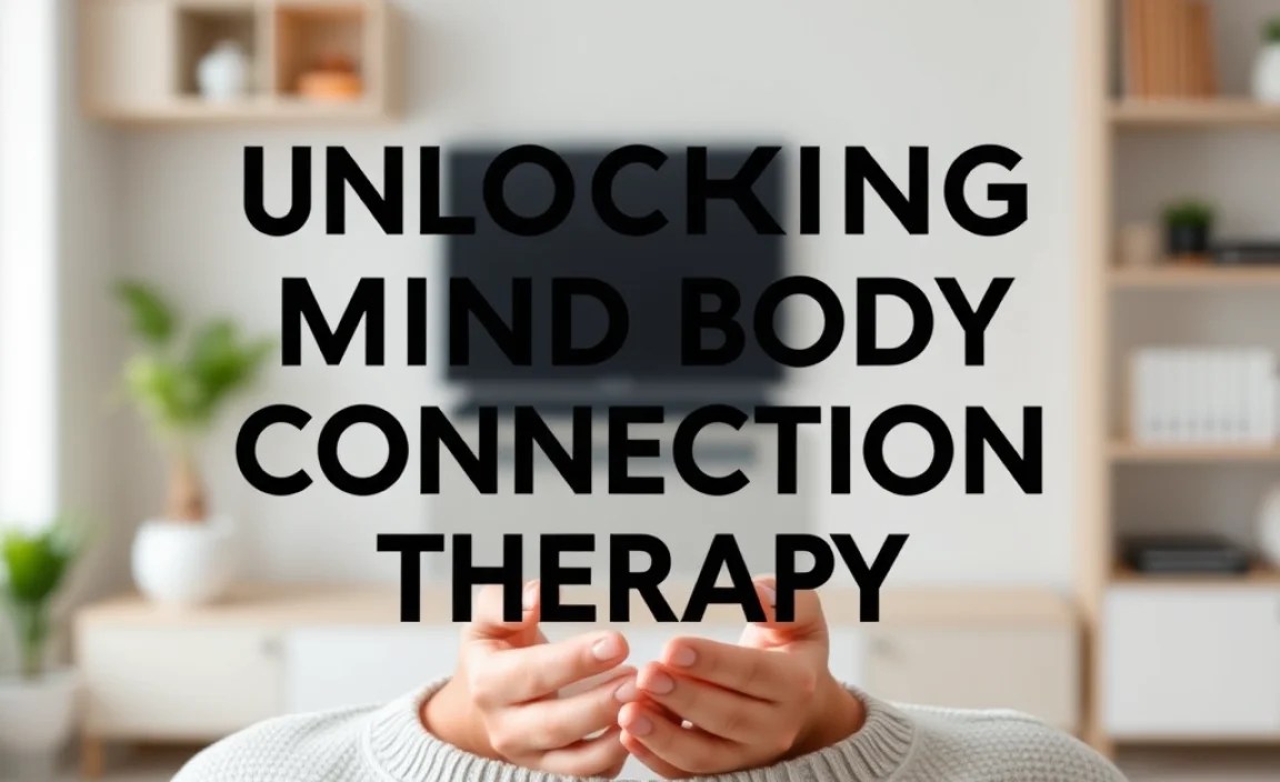 Unlocking The Mind Body Connection Through Therapy