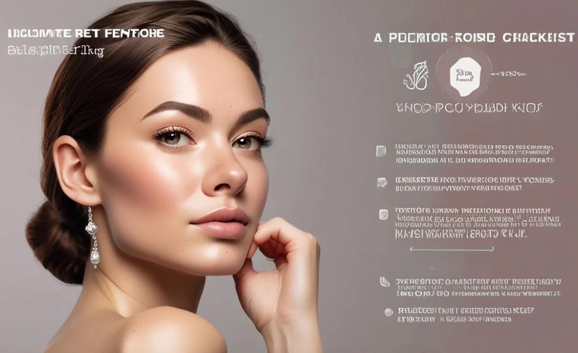 Customized Evening Skin Routine Checklist