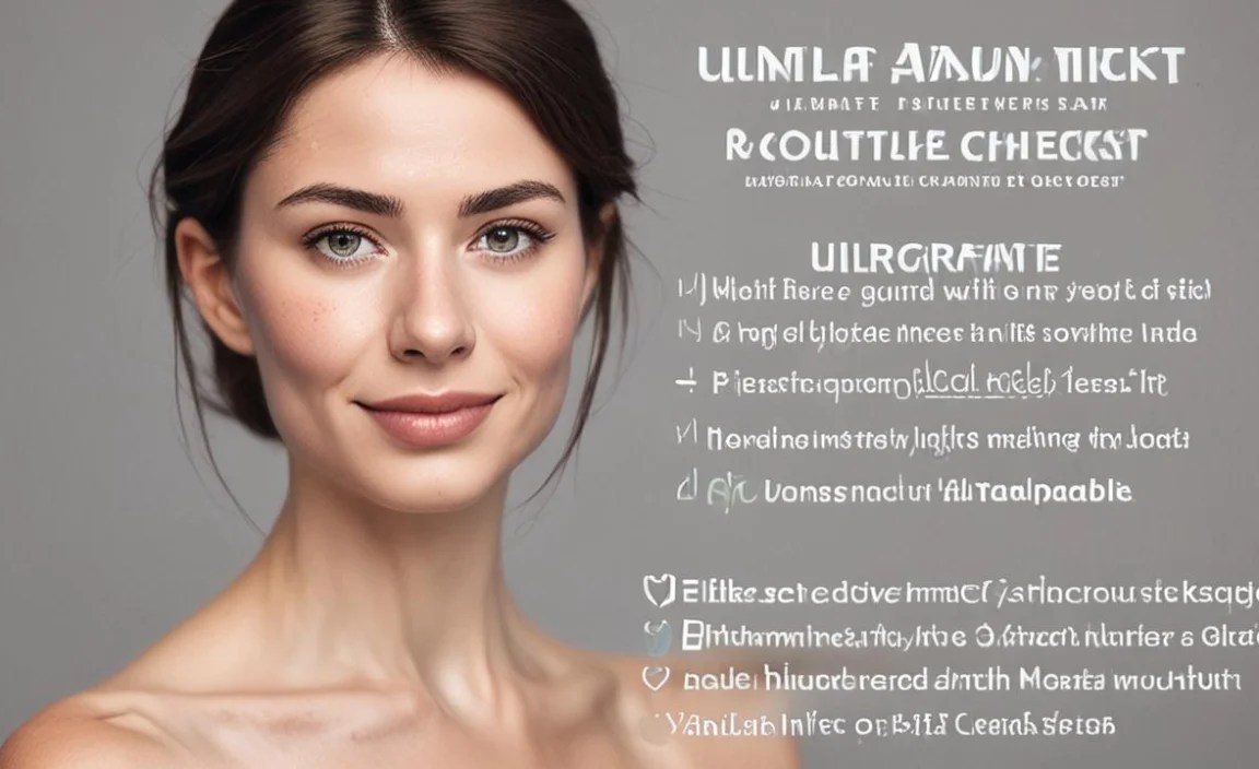 Ultimate Gentle Combination Skin Routine Checklist