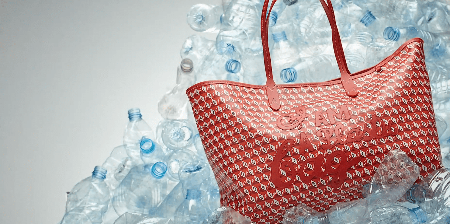 Anya Hindmarch reveals her brand new product launch "I Am A Plastic