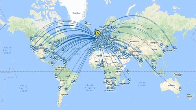 A CONVENIENT ROUTE NETWORK