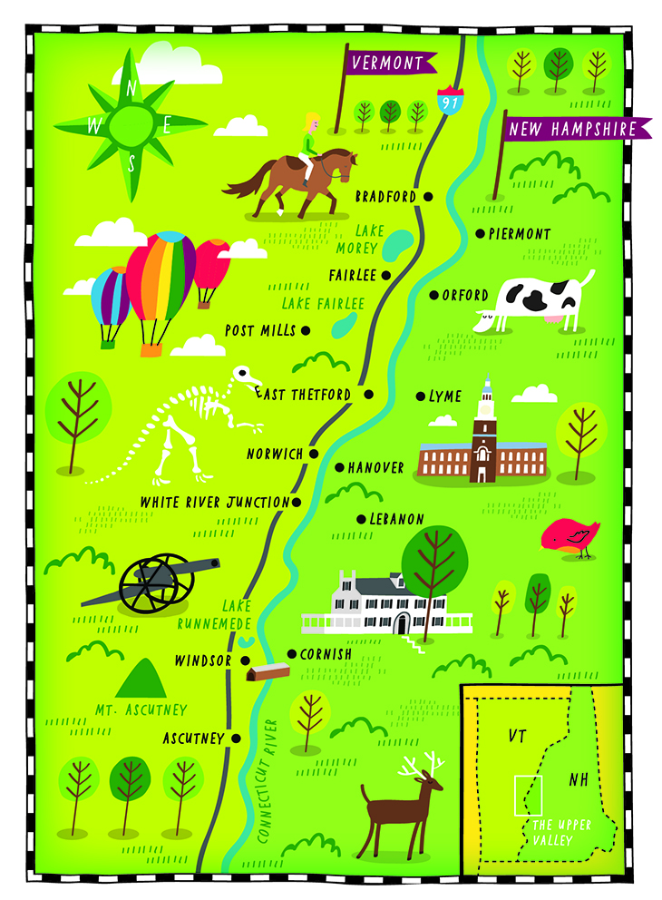 Vermont New Hampshire Border Towns Celene Annamarie