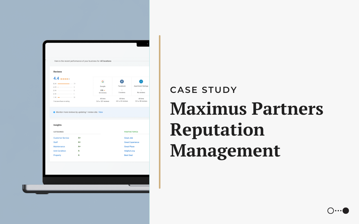 Case Study Maximus Rep Management Catalyst Marketing