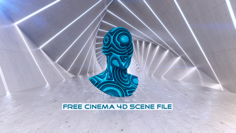 Abstract Object Fully Rigged Free Cinema 4d Scene File Mad Monkey