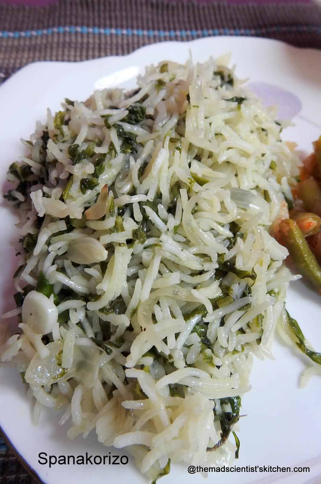 Greek Spinach RiceSpanakorizo msk