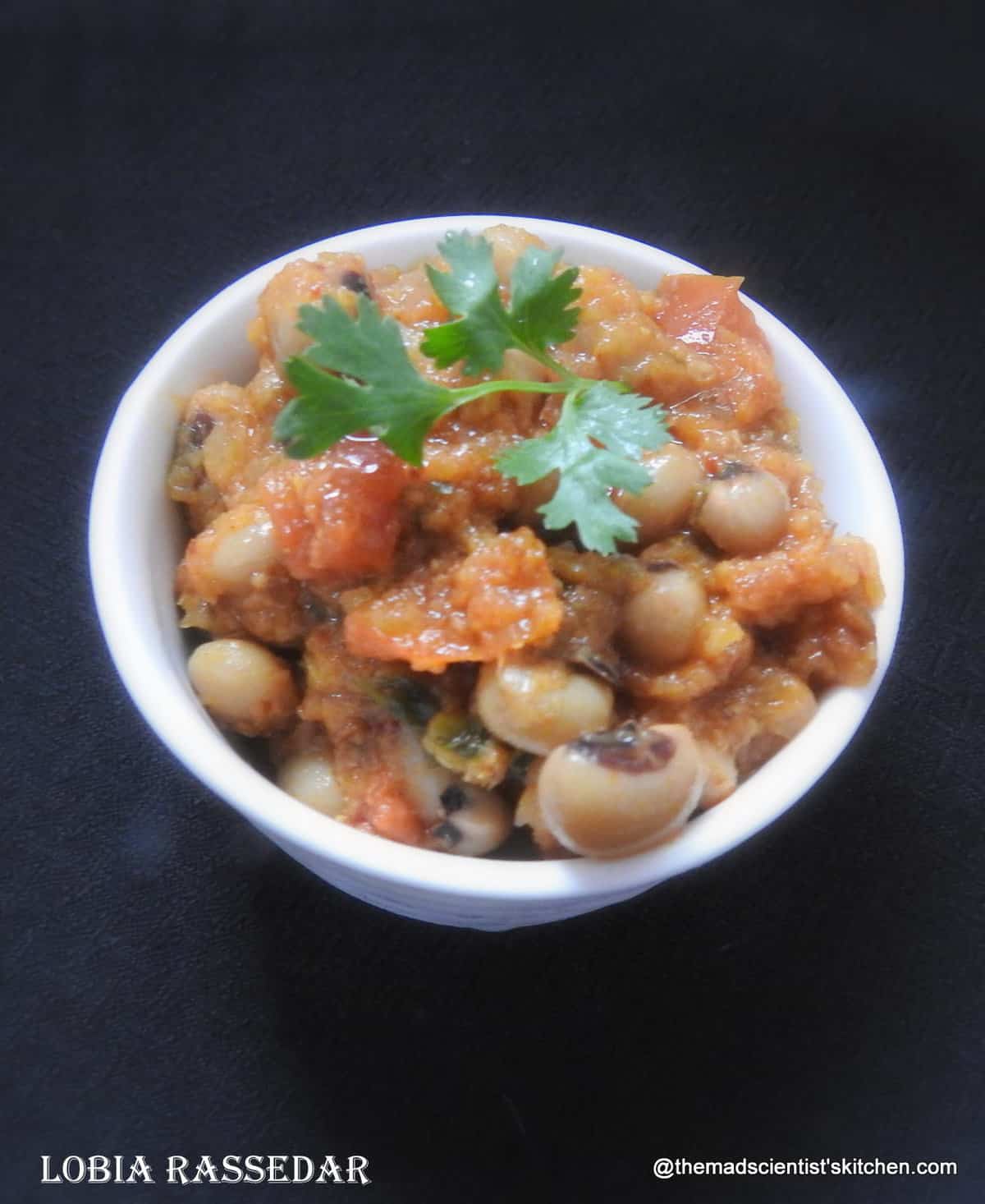 Lobia Rassedar Cow Peas Gravy Black Eyed Peas Gravy