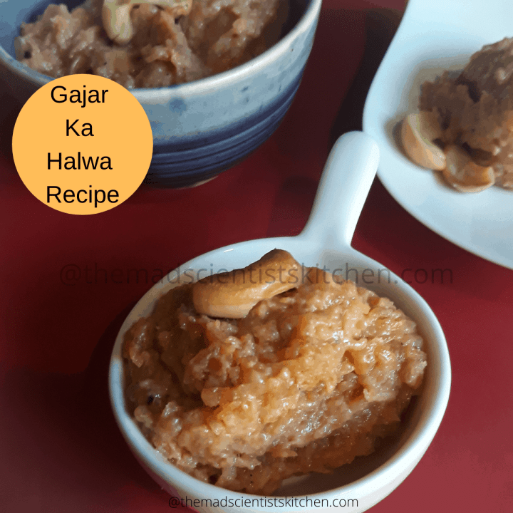 Sweet Potato Halwa Ratalyacha God Halwa The Mad Scientists Kitchen