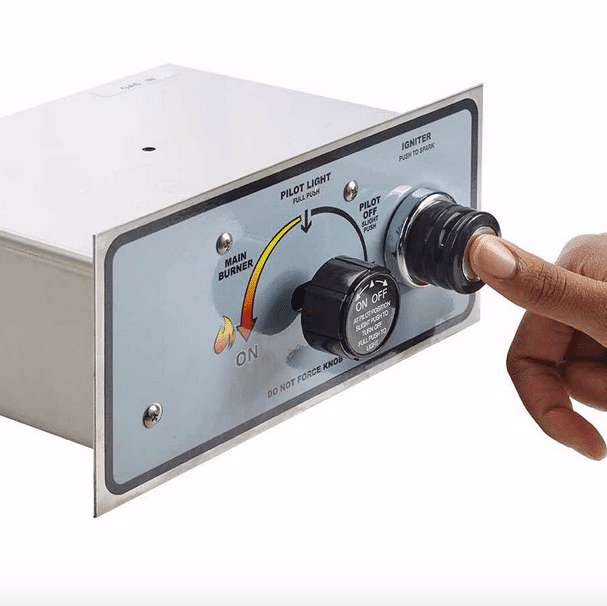 Square Insert Flame Sensing Push Button Ignition / HPC