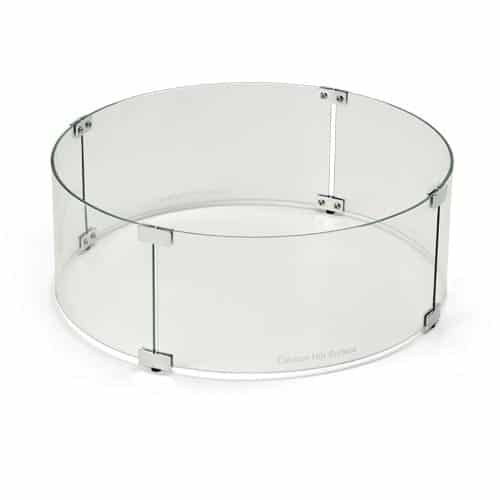 HPC Round 23 Inch Diameter Wind Guard For Fire Pits, WG23RD