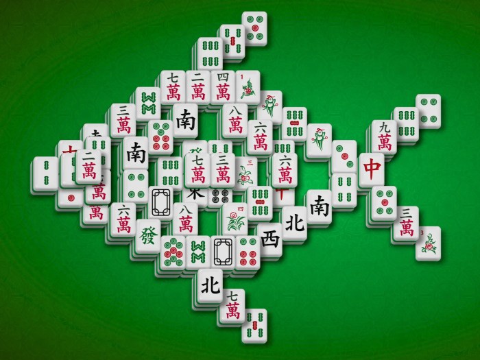 “4. juli” — a festive mahjong layout | TheMahjong.com