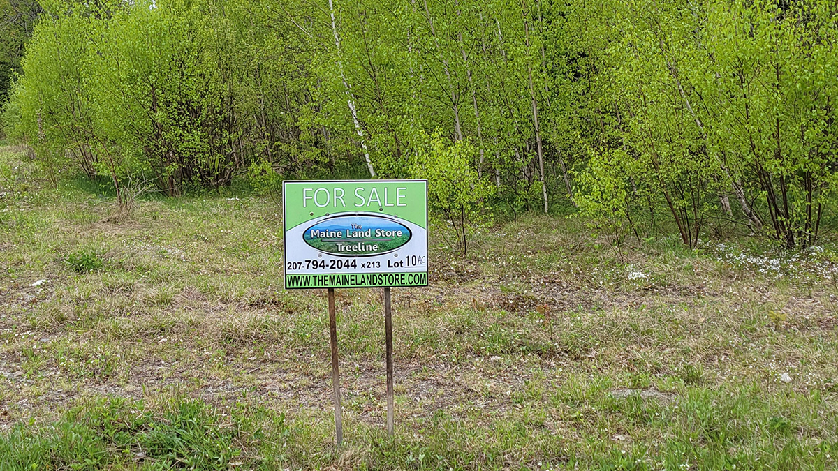 10 Acres Of Land For Sale In Woodville, Maine Penobscot County The